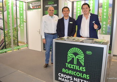 Textiles Agrícolas are netting suppliers from Mexico with Jorge Gross, Jose and Enrique Munoz offering their products to Europe too.